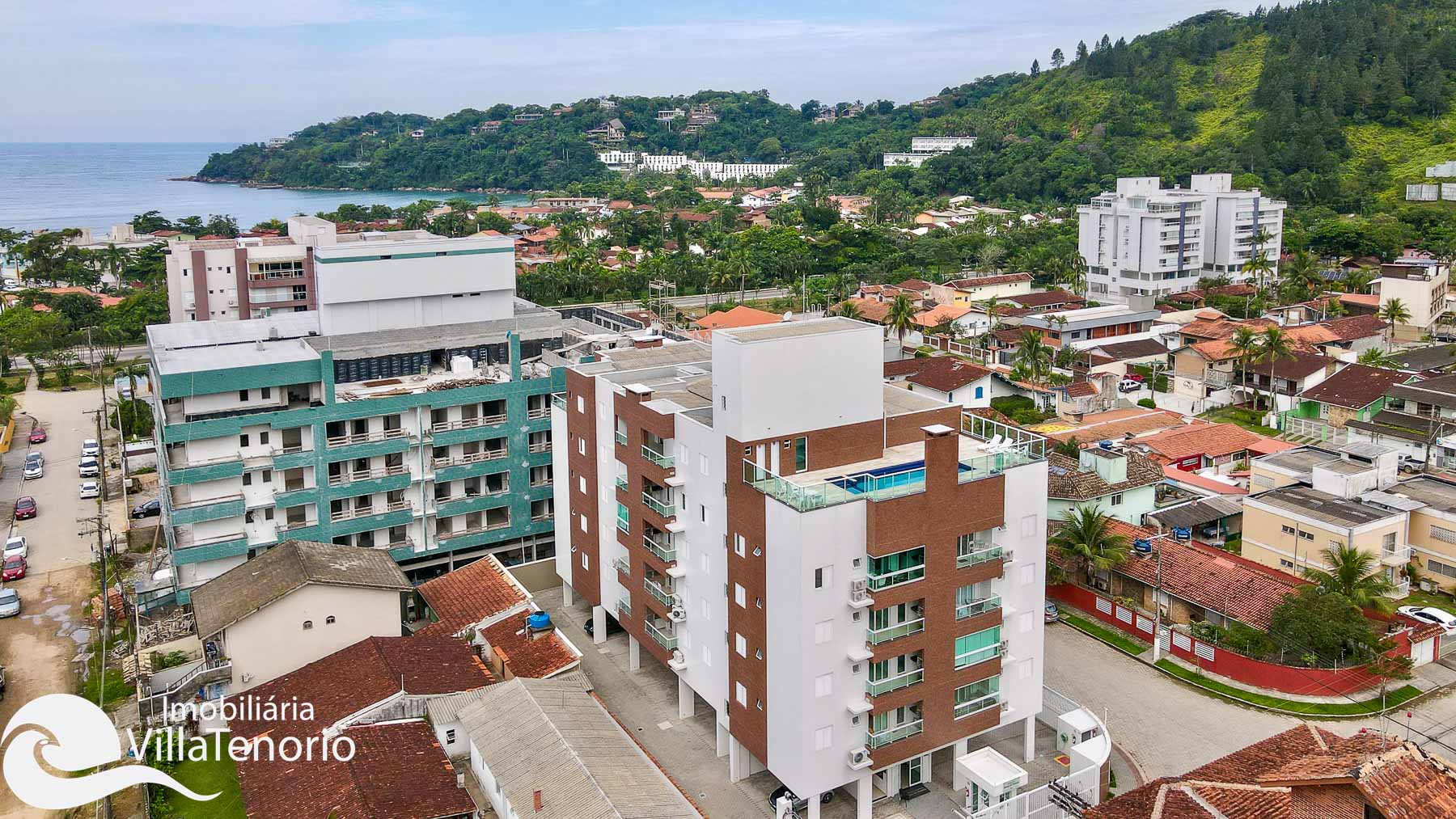 Apartamento a venda na Praia das Toninhas em Ubatuba com dois quartos