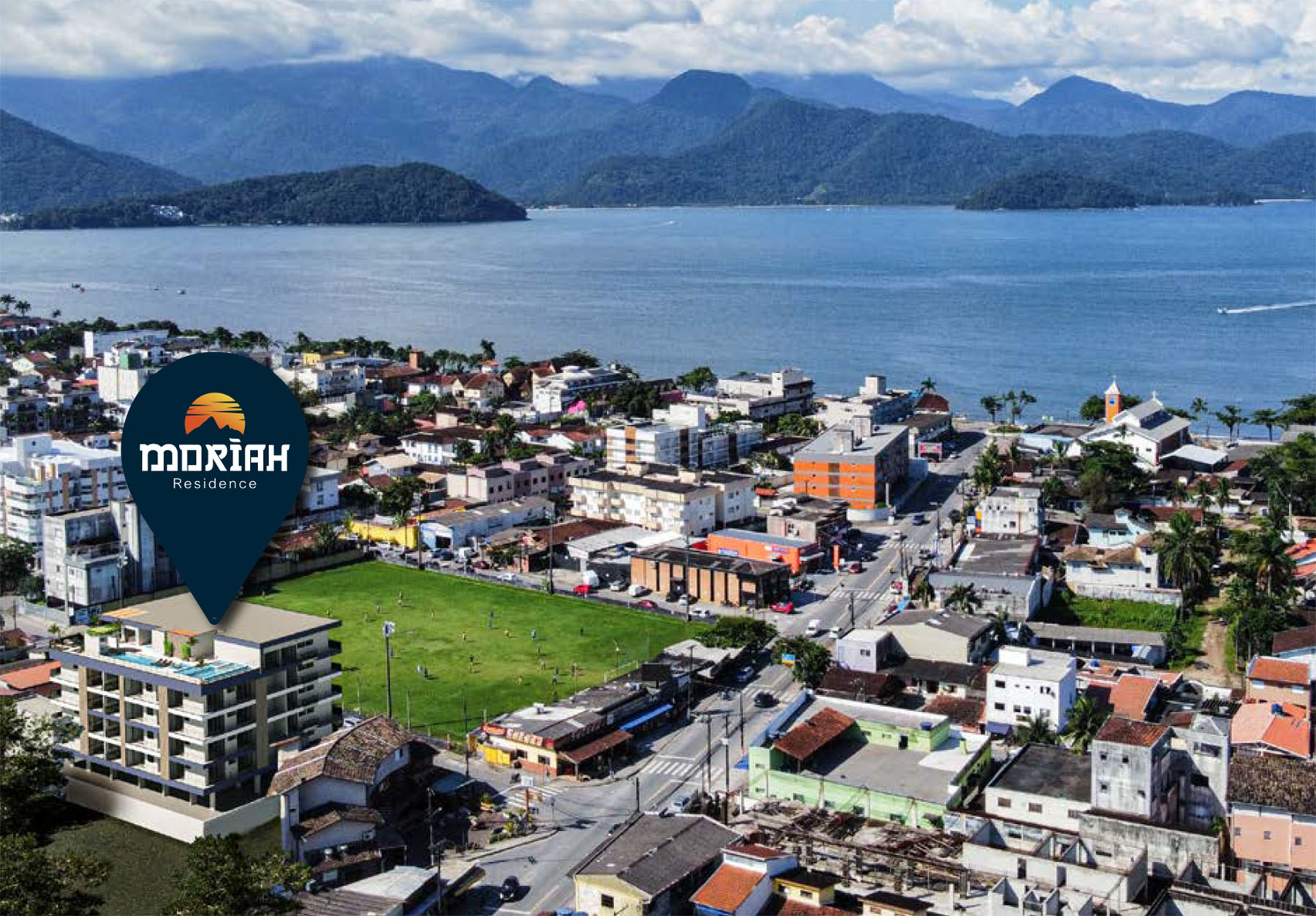 Localização do Apartamento na Planta Moriah Residence