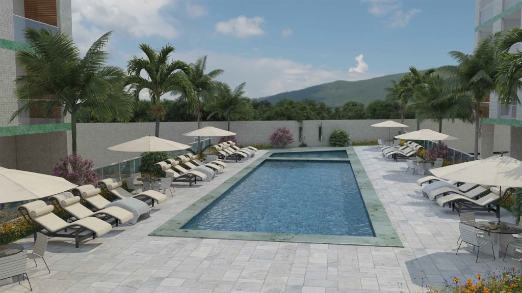 Piscina_Lançamento Aruba - Praia Grande - Ubatuba - Apartamento na Planta