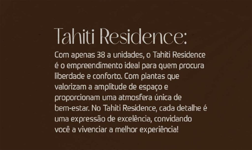 Tahiti Residence_apartamento na planta_ Ubatuba_Tahiti Residence