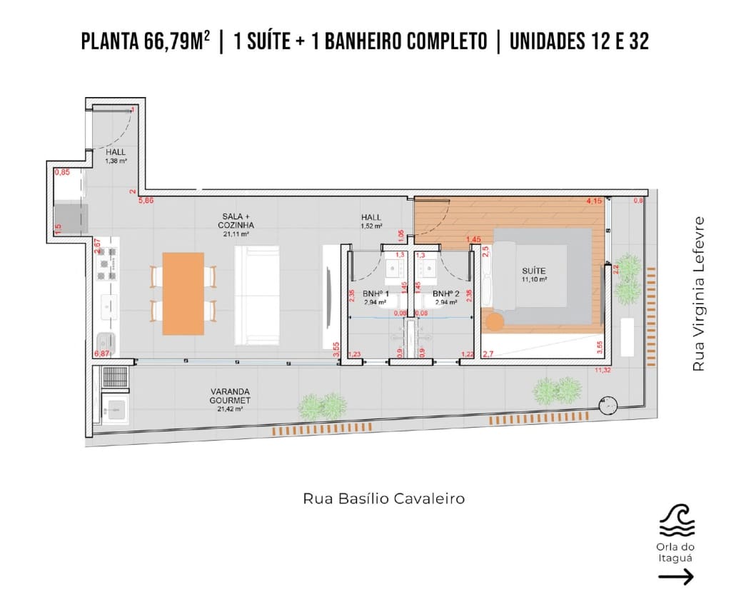 apartamento 12 e 32 andar_frente_lancamento_Tenório260 da DS2