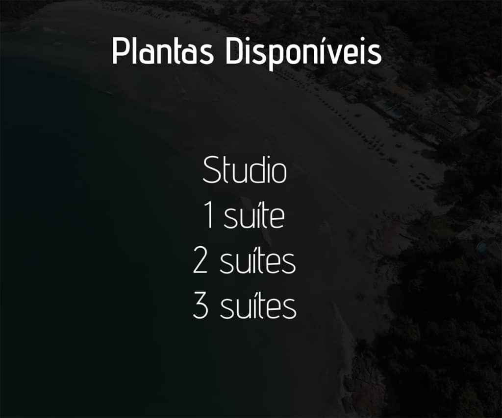 plantas disponiveis_lancamento_Tenório260 da DS2