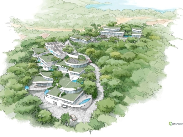 PERSPECTIVA do Condominio Residencial Manaca - Tenorio em Ubatuba