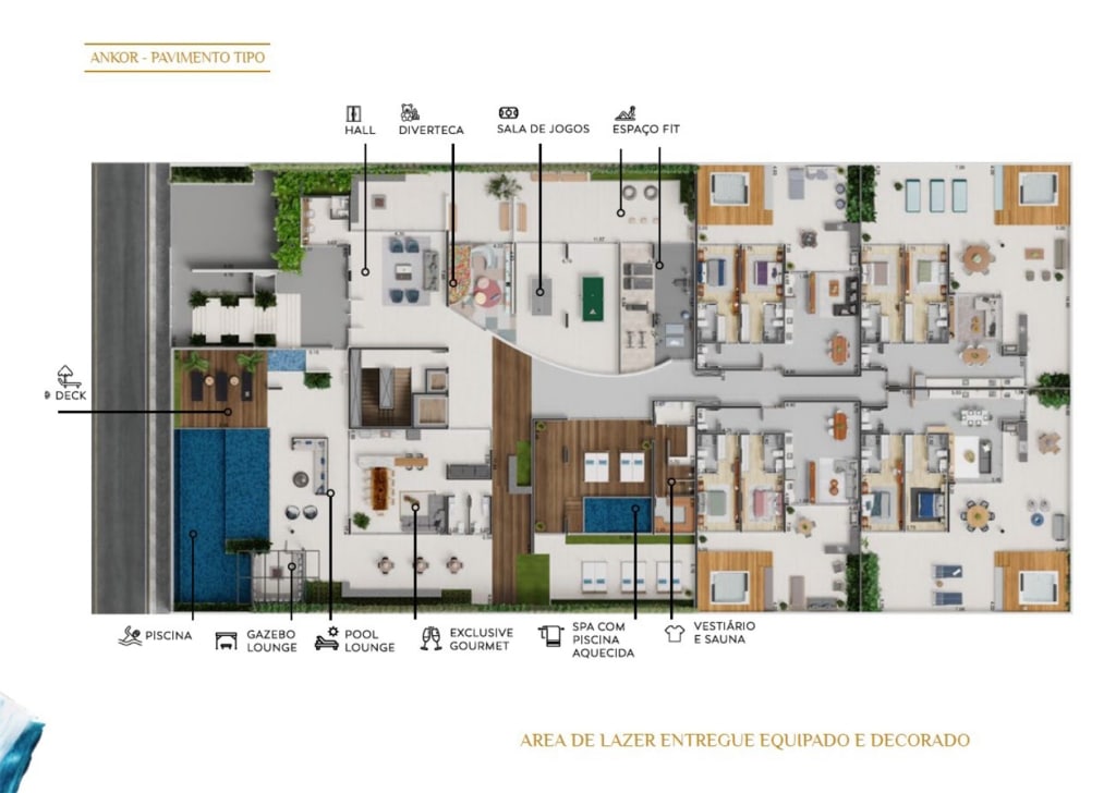 terreo - Lançamento Imobiliário Ankor na Praia do Itagua em Ubatuba