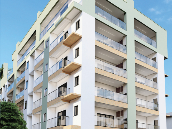 Fachada Mangostin - apartamento na planta em Ubatuba