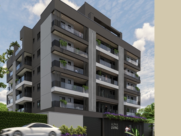 Apartamento na Planta Alpha Living na Praia das Toninhas em Ubatuba