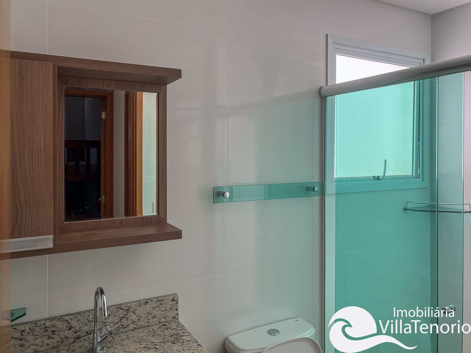 Banheiro Suite_Apartamento a venda 2 quartos Praia das Toninhas em Ubatuba-11