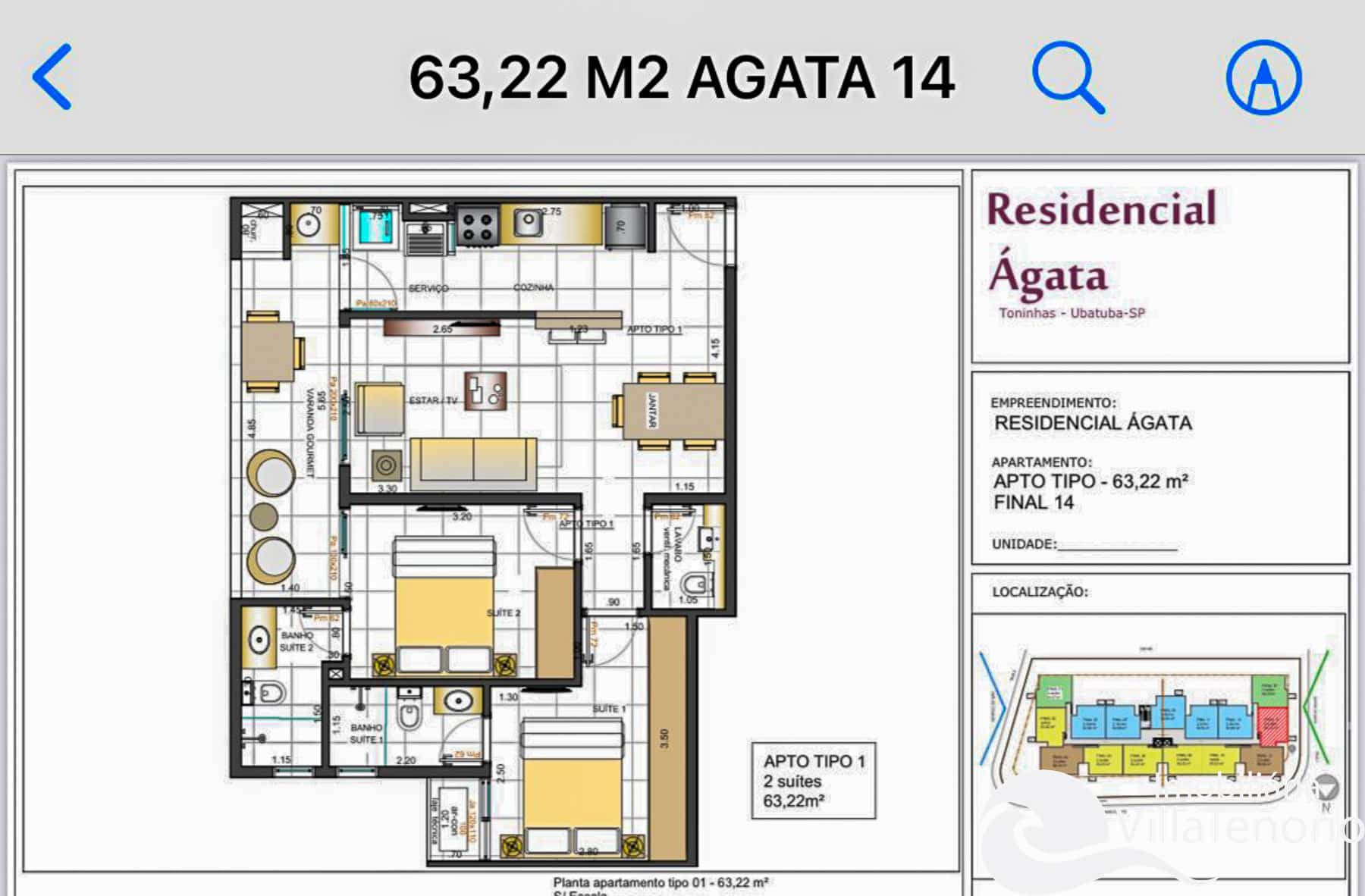 Planta_Apartamento a venda 2 quartos Praia das Toninhas em Ubatuba-2 Planta_Apartamento a venda 2 quartos Praia das Toninhas em Ubatuba-2