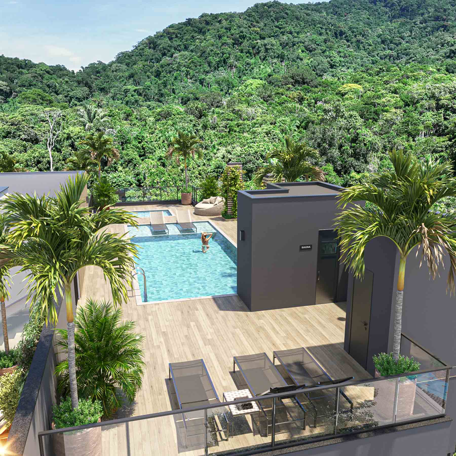 Empreendimento Alpha Living - Apartamento na Planta localizado na Praia das Toninhas em Ubatuba, litoral norte de SP-18