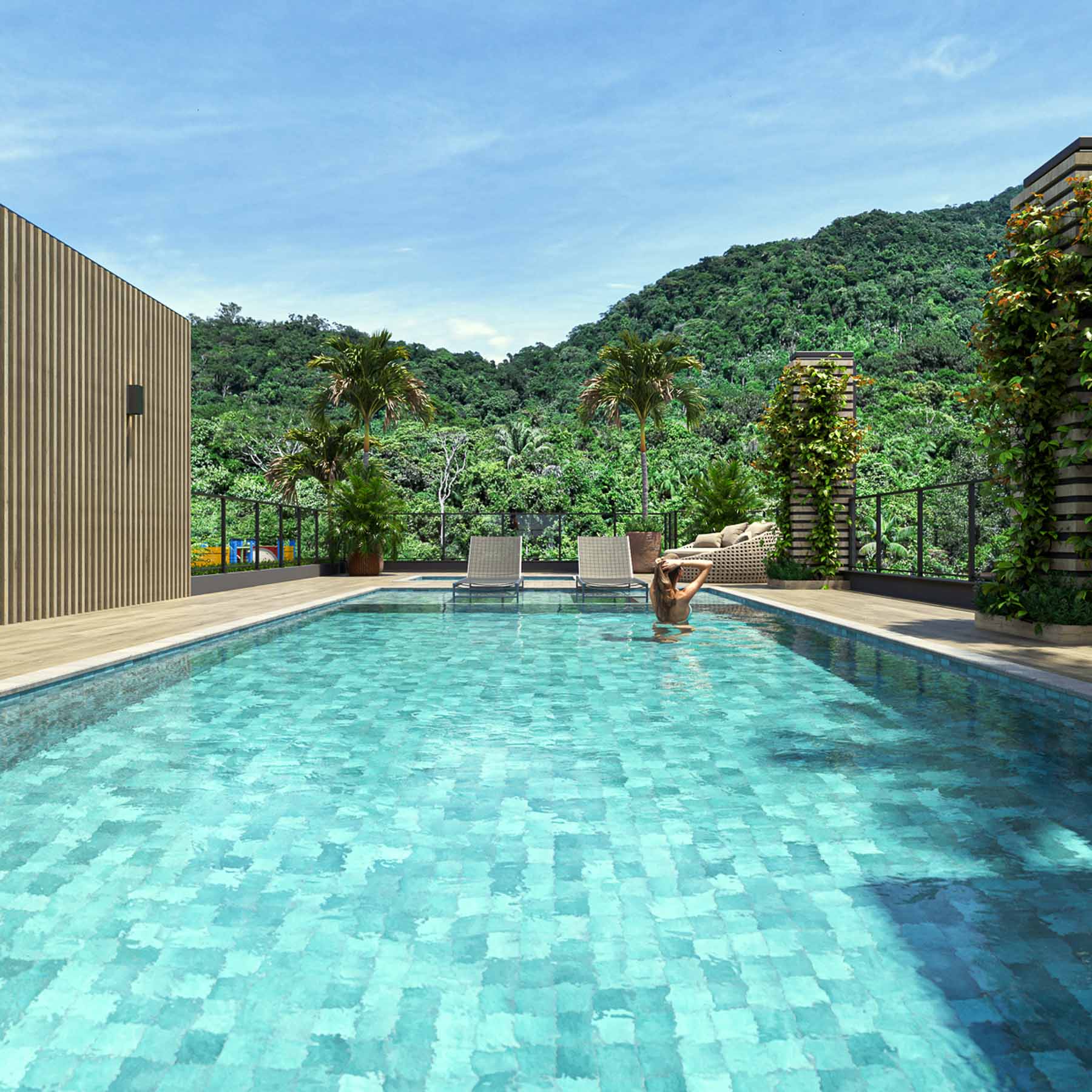 Empreendimento Alpha Living - Apartamento na Planta localizado na Praia das Toninhas em Ubatuba, litoral norte de SP-20