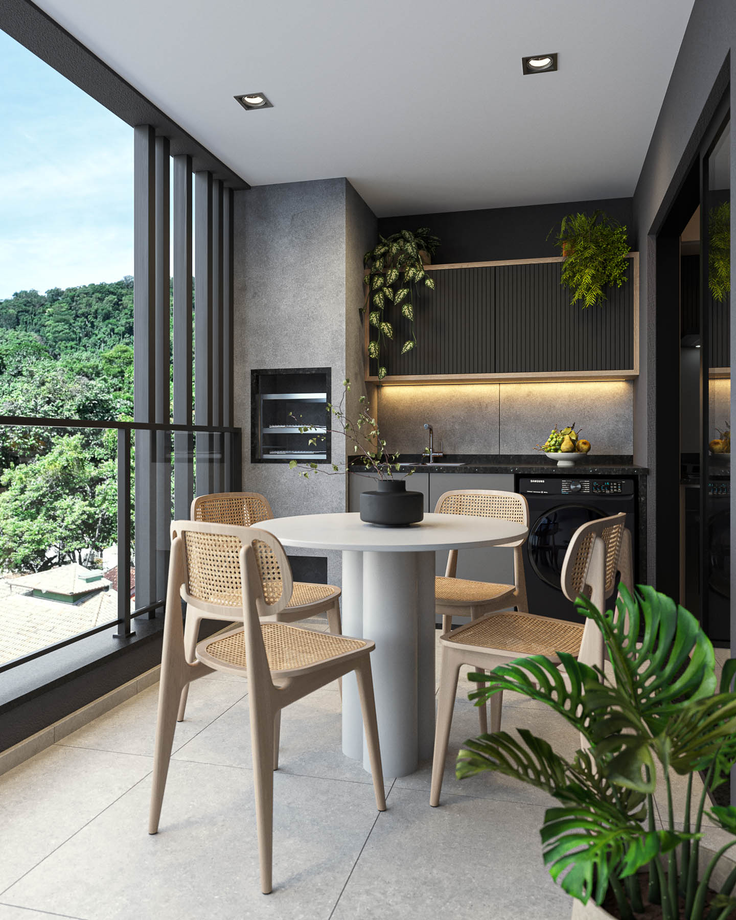 Apartamento na Planta localizado na Praia das Toninhas em Ubatuba, litoral norte de SP-30
