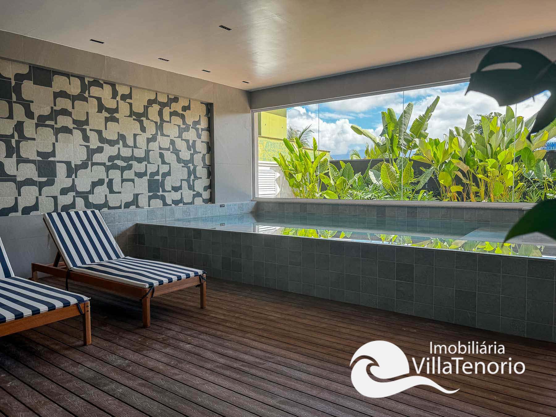 Apartamento vista mar a venda super luxo 2 quartos Praia do Itaguá em Ubatuba-33