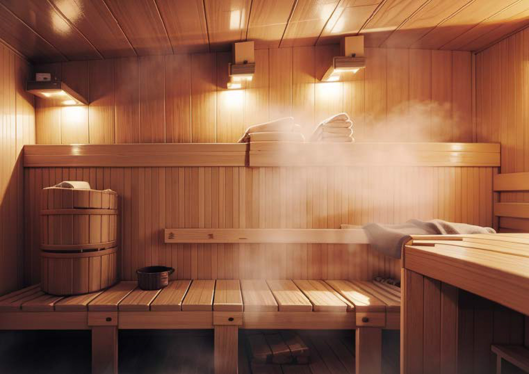Sauna - Apartamento na Planta SunSet localizado na Praia do Tenório em Ubatuba-14