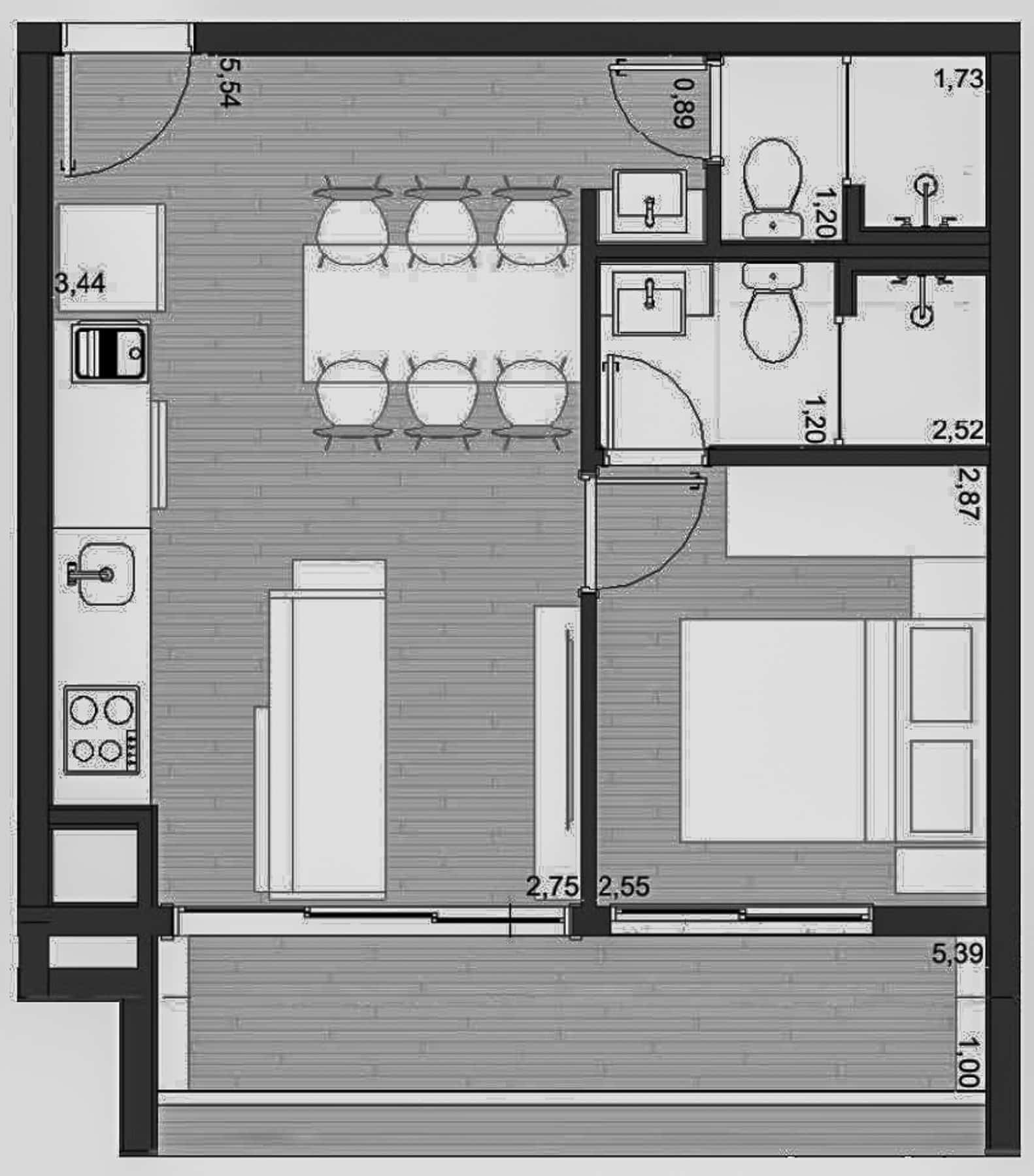 Apartamento na Planta ACARAÚ 370 - Empreendimento Apresentado pela Imobiliaria Villa Tenorio que e especialista em empreendimentos em Ubatuba-17