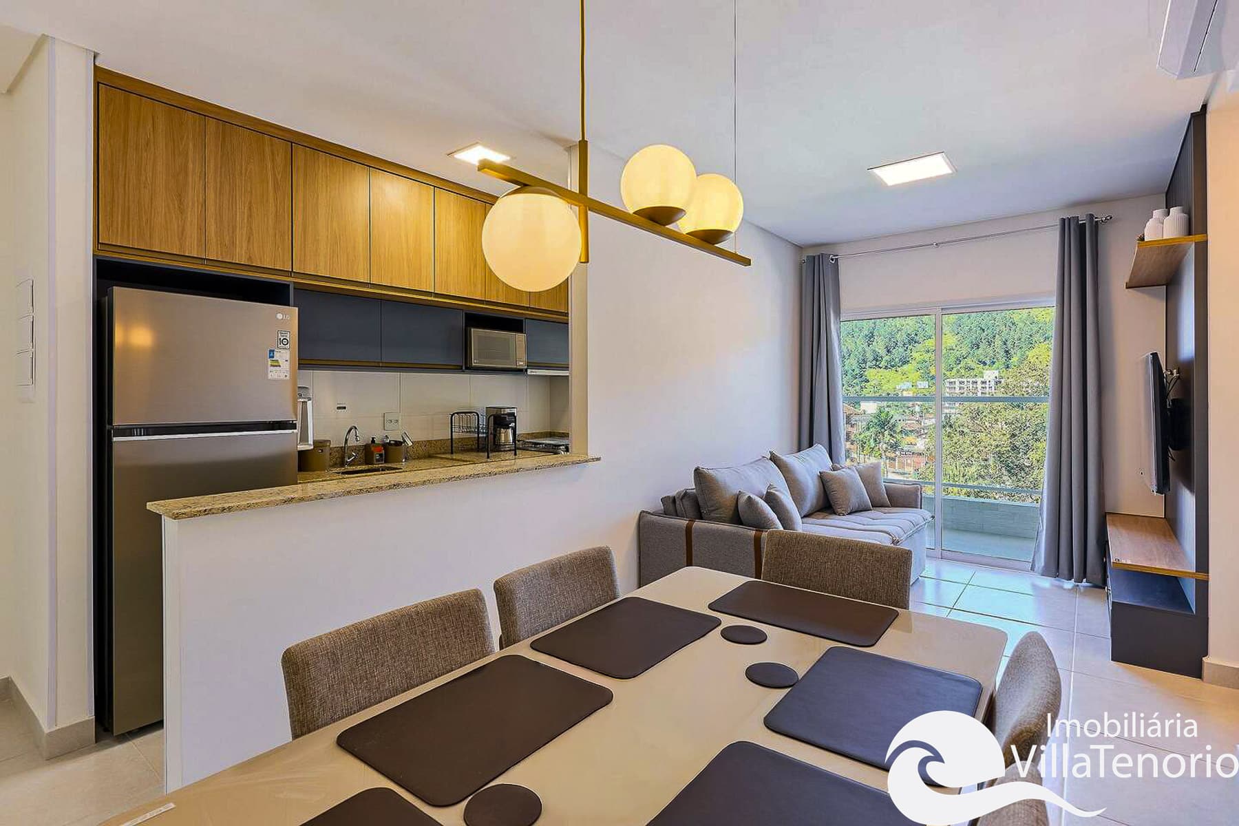 Apartamento mobiliado a venda com 2 quartos em Ubatuba - Praia das Toninhas_apresentado pela Imobiliaria Villa Tenório-11