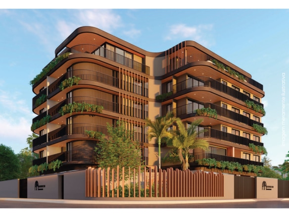 Apartamento na Planta Arboredo Residencial no Centro de Ubatuba - Apresentado pela Imobiliária Villa Tenório-3