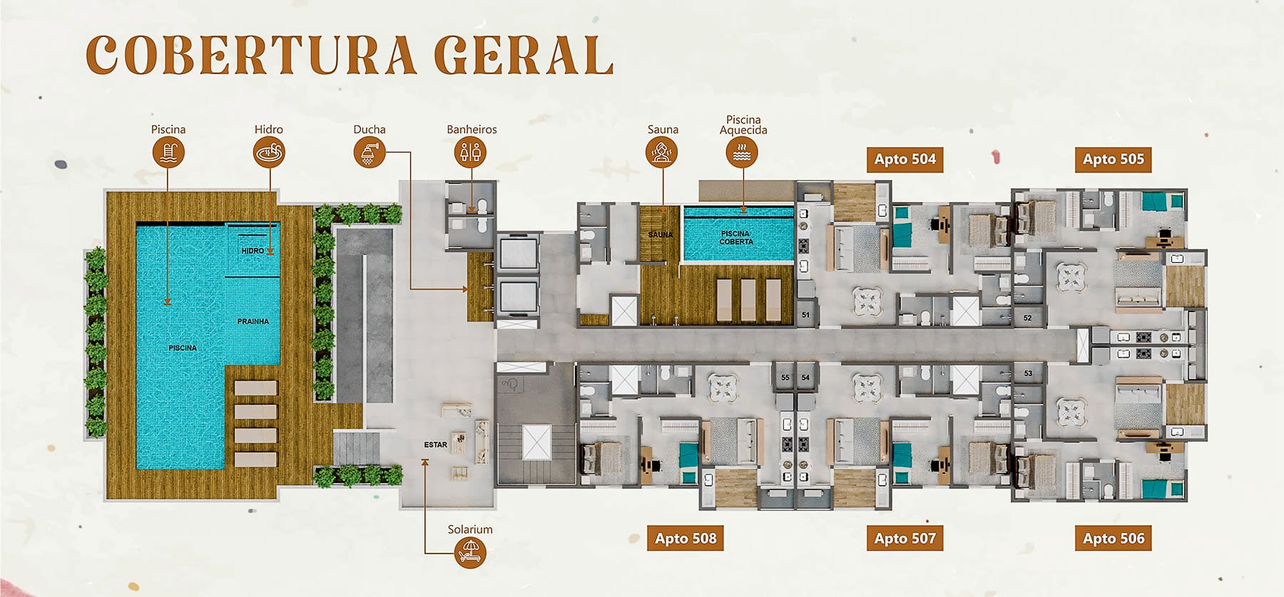Lazer - Apartamento na Planta Kawakubo Residencial - Praia Grande em Ubatuba - Apresentado pela Imobiliária Villa Tenório - especialista em apartamentos na planta em Ubatuba-18