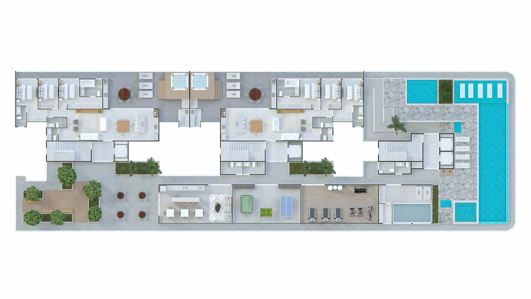 Lazer_Apartamento na Planta Frente Mar - Miami Residence - Praia do Itagua em Ubatuba - Apresentado pela Imobiliária Villa Tenório - especialista em apartamentos na planta em Ubatuba-20