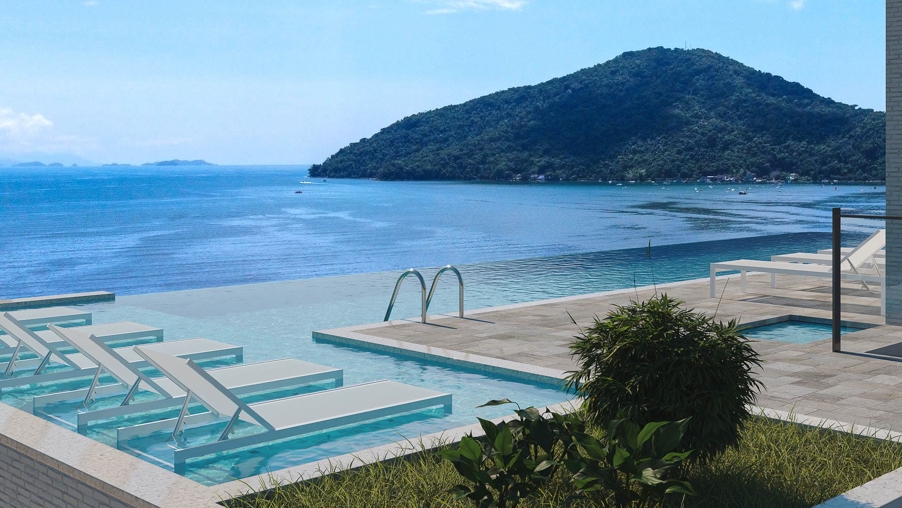 Lazer_Apartamento na Planta Frente Mar - Miami Residence - Praia do Itagua em Ubatuba - Apresentado pela Imobiliária Villa Tenório - especialista em apartamentos na planta em Ubatuba-7