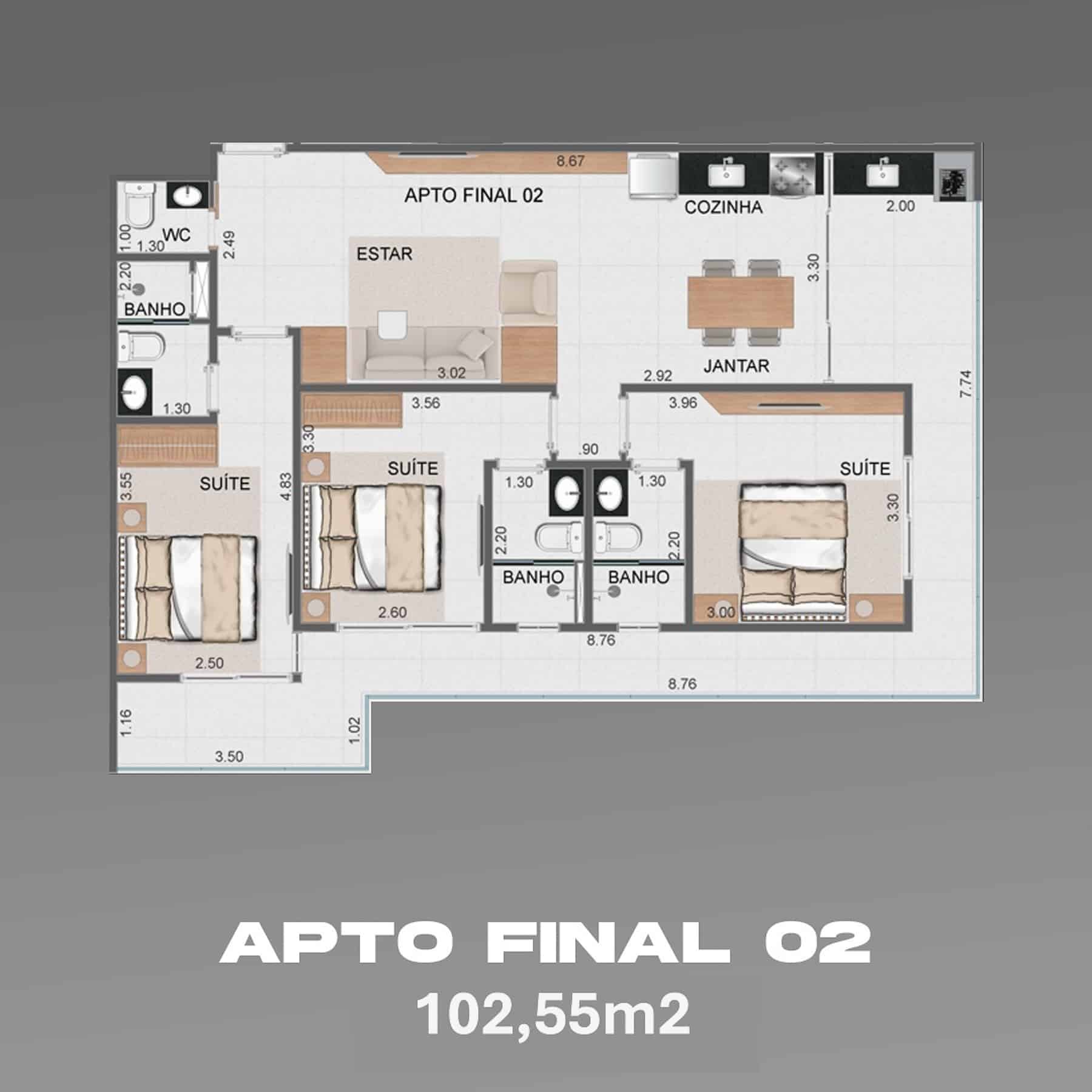 Apartamento na Planta Olive Itaguá localizado na Praia do Itaguá em Ubatuba-14 Apartamento na Planta Olive Itaguá localizado na Praia do Itaguá em Ubatuba-14