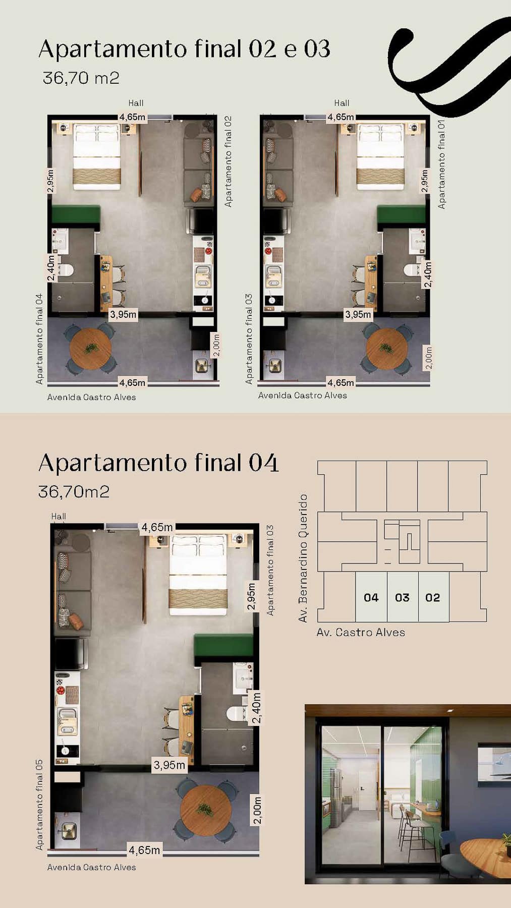 Apartamento na Planta Verona Prime Studios localizado na Praia do Itaguá em Ubatuba-6