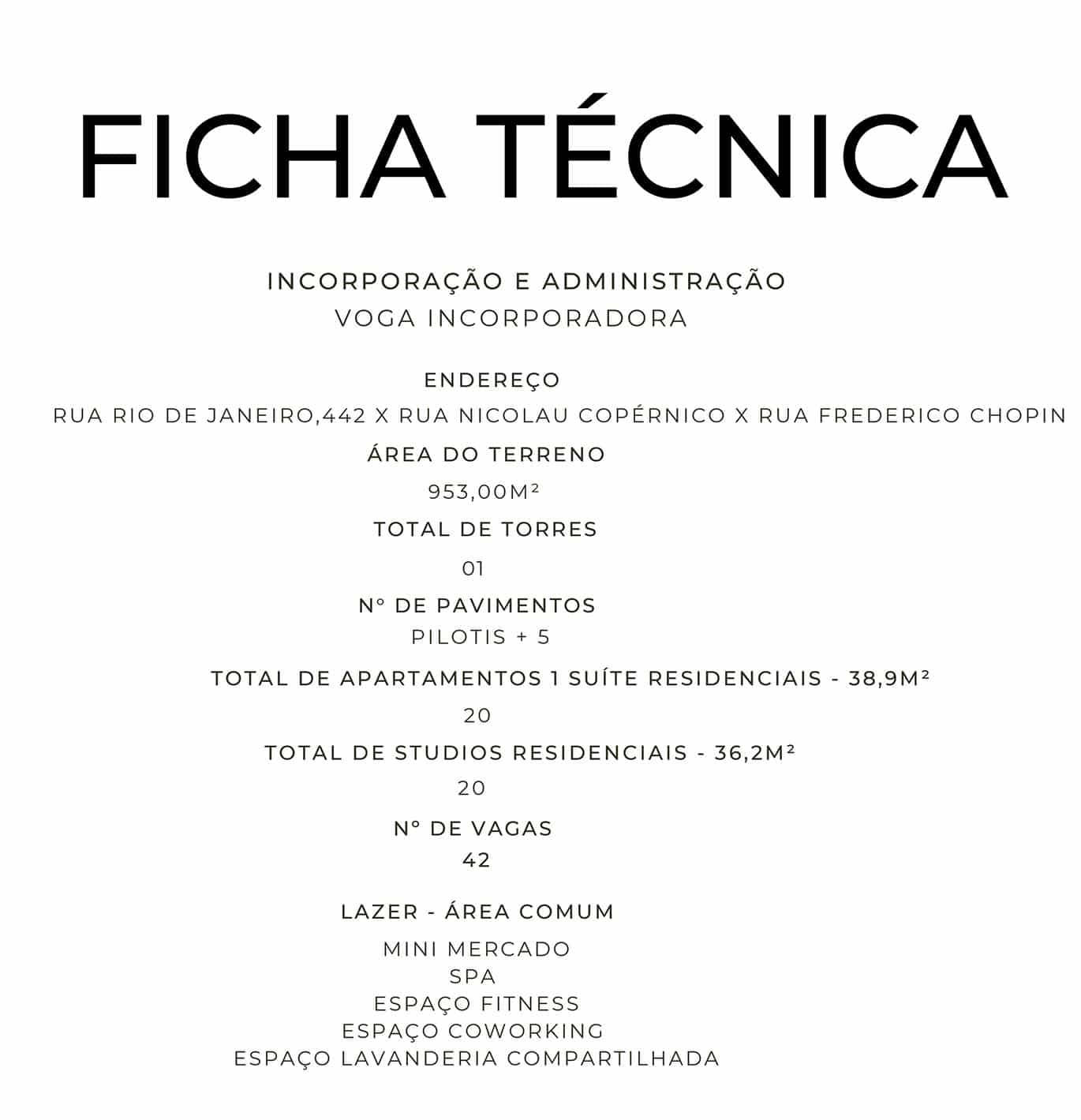 Ficha Técnica - Vert Empreendimento - Localização Pereque Açu em Ubatuba 2026