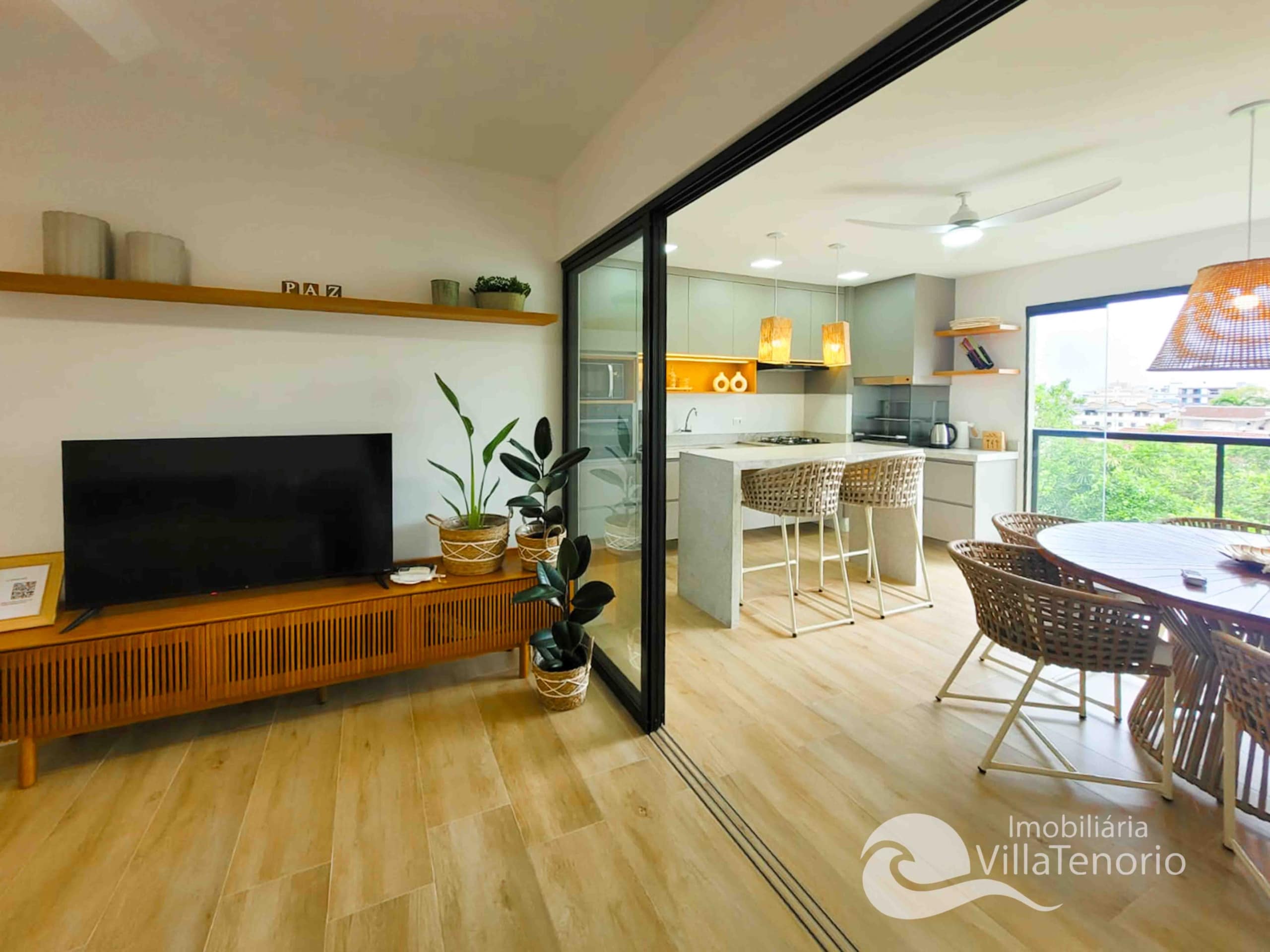 APARTAMENTO A VENDA CONDOMINIO DUO RESORT UBTUBA 2 DORMITORIOS 1 SUITE LAZER COMPLETO IMOBILIARIA VILLA TENORIO-4