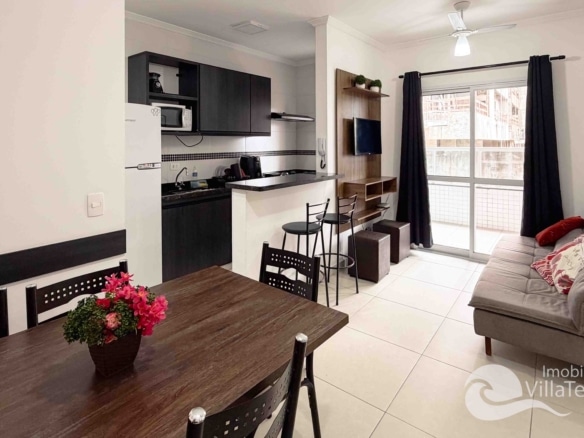 APARTAMENTO A VENDA UBATUBA LITORAL NORTE SP PRAIA DAS TONINHAS -1