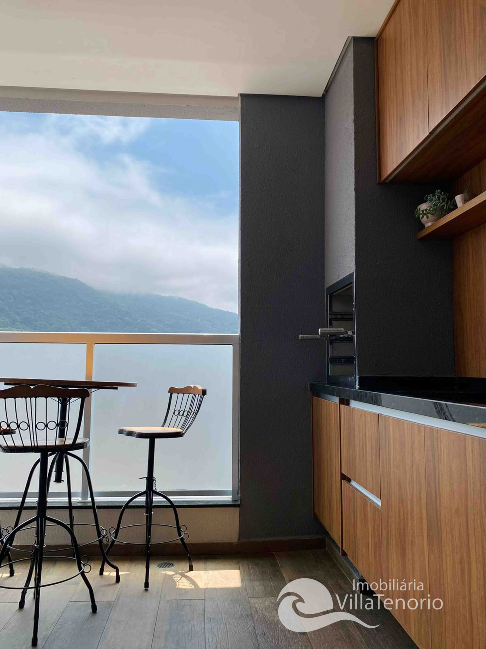 APARTAMENTO 2 DORMITÓRIOS CENTRO COMPLETO PARA AIBNB A VENDA EM UBATUBA IMOBILIÁRIA VILLA TENÓRIO-17