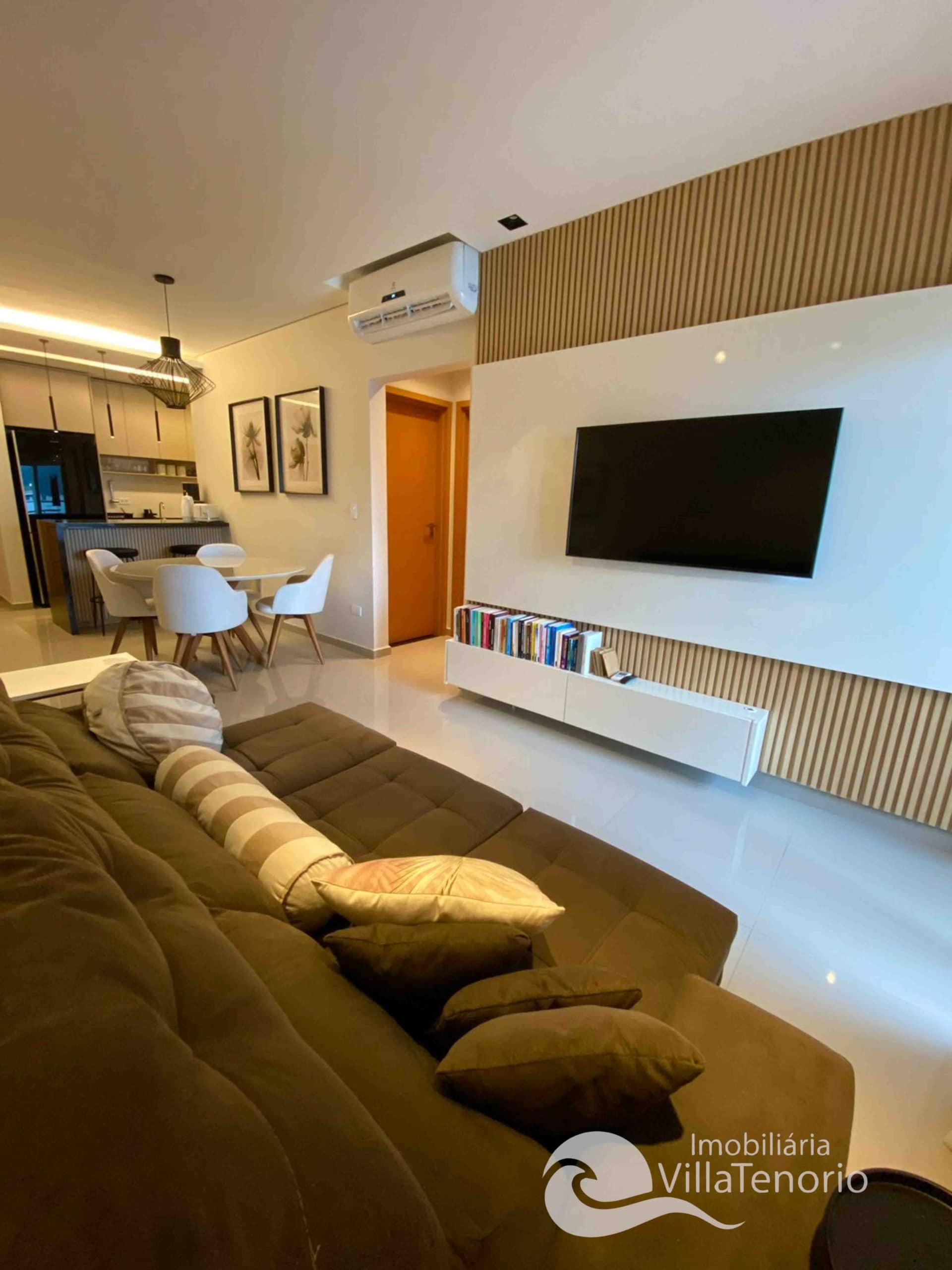 APARTAMENTO 2 DORMITÓRIOS CENTRO COMPLETO PARA AIBNB A VENDA EM UBATUBA IMOBILIÁRIA VILLA TENÓRIO-18