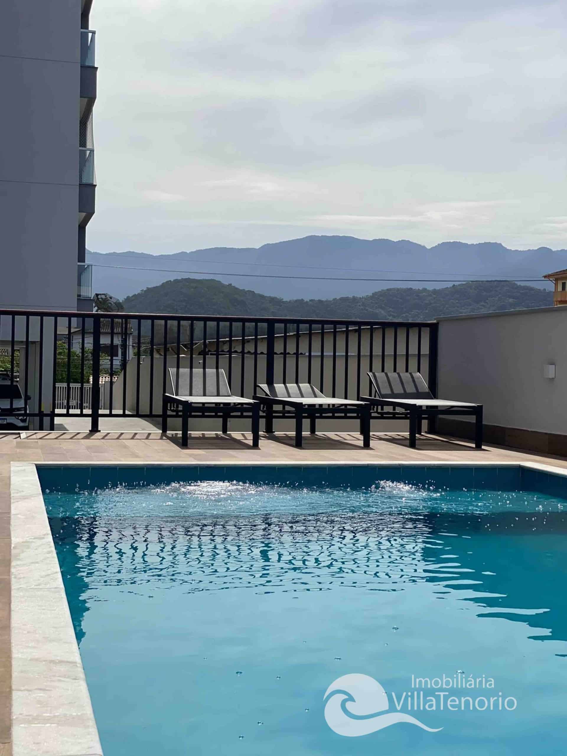 APARTAMENTO 2 DORMITÓRIOS CENTRO COMPLETO PARA AIBNB A VENDA EM UBATUBA IMOBILIÁRIA VILLA TENÓRIO-23