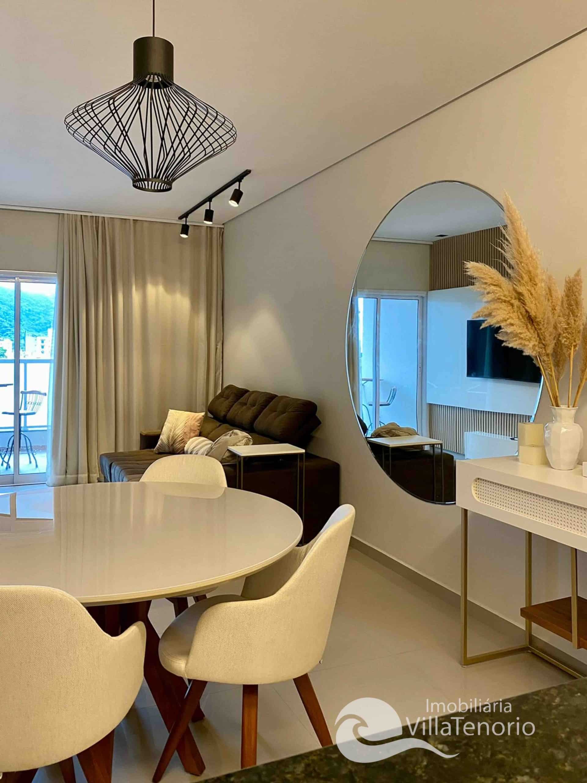 APARTAMENTO 2 DORMITÓRIOS CENTRO COMPLETO PARA AIBNB A VENDA EM UBATUBA IMOBILIÁRIA VILLA TENÓRIO-26