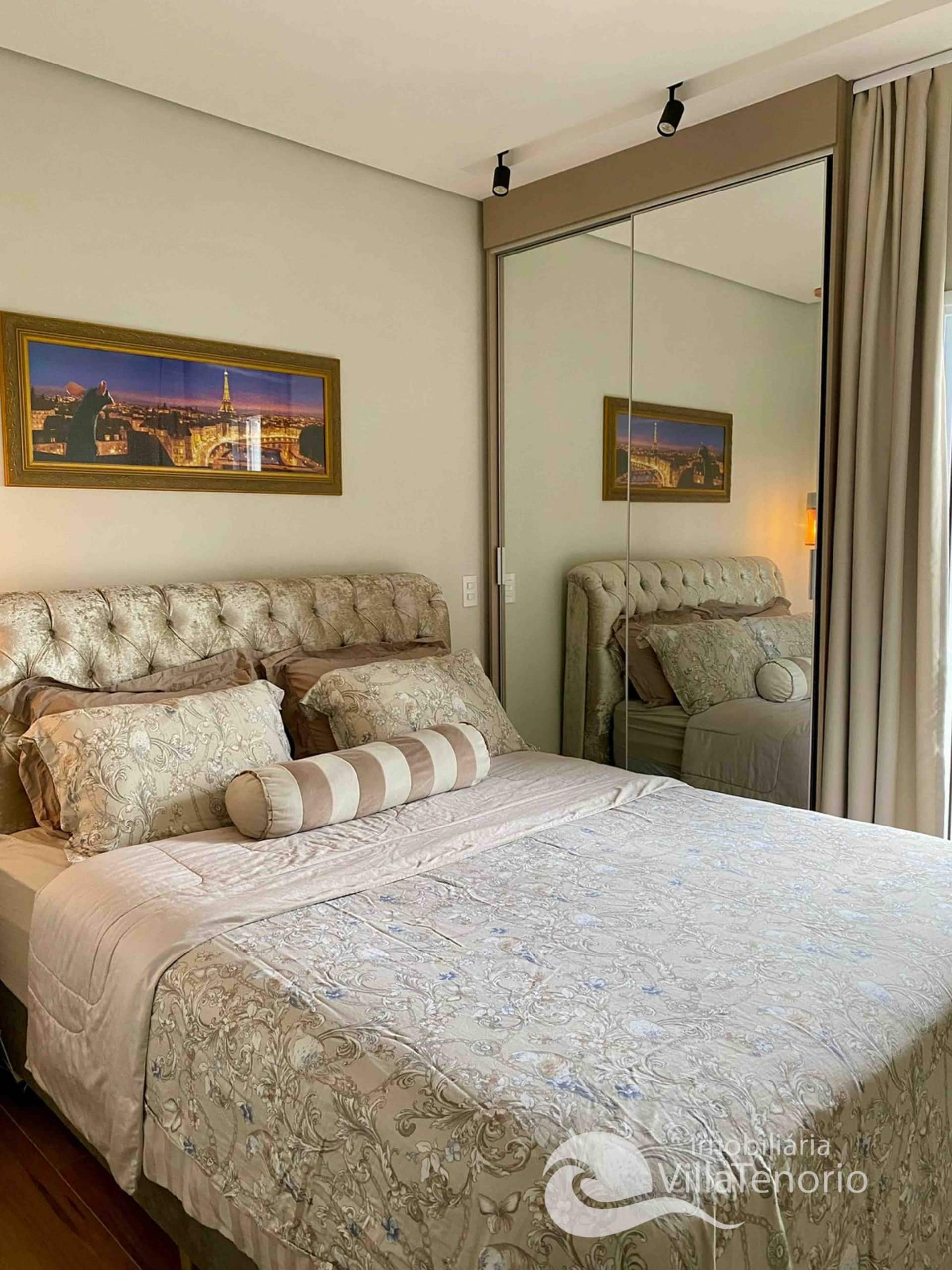 APARTAMENTO 2 DORMITÓRIOS CENTRO COMPLETO PARA AIBNB A VENDA EM UBATUBA IMOBILIÁRIA VILLA TENÓRIO-5