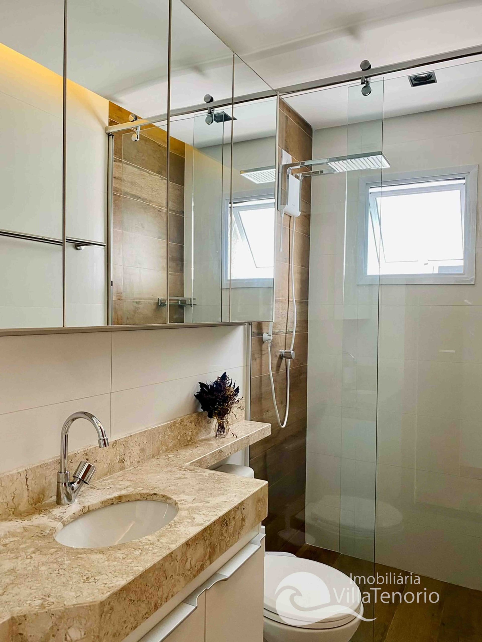 APARTAMENTO 2 DORMITÓRIOS CENTRO COMPLETO PARA AIBNB A VENDA EM UBATUBA IMOBILIÁRIA VILLA TENÓRIO-6