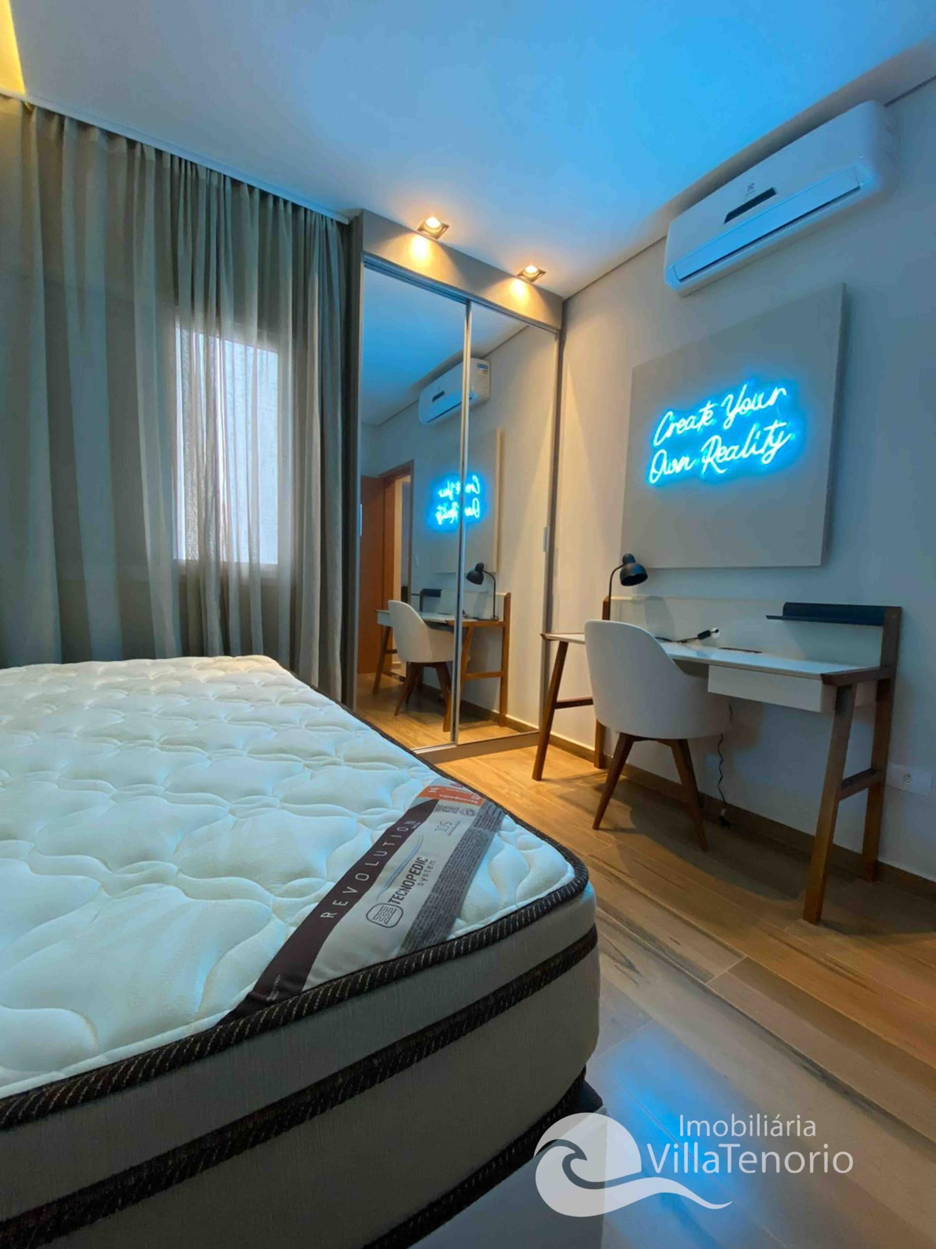 APARTAMENTO 2 DORMITÓRIOS CENTRO COMPLETO PARA AIBNB A VENDA EM UBATUBA IMOBILIÁRIA VILLA TENÓRIO-7