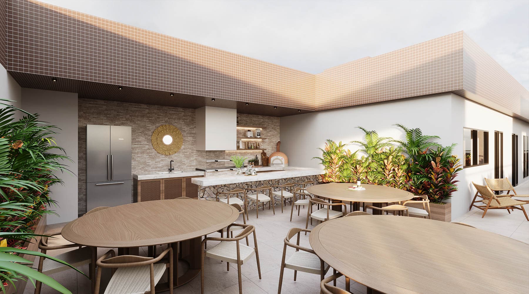 Area de Lazer - Apartamento na Planta em Ubatuba - Kadosh Residence localizado na Praia Grande-10