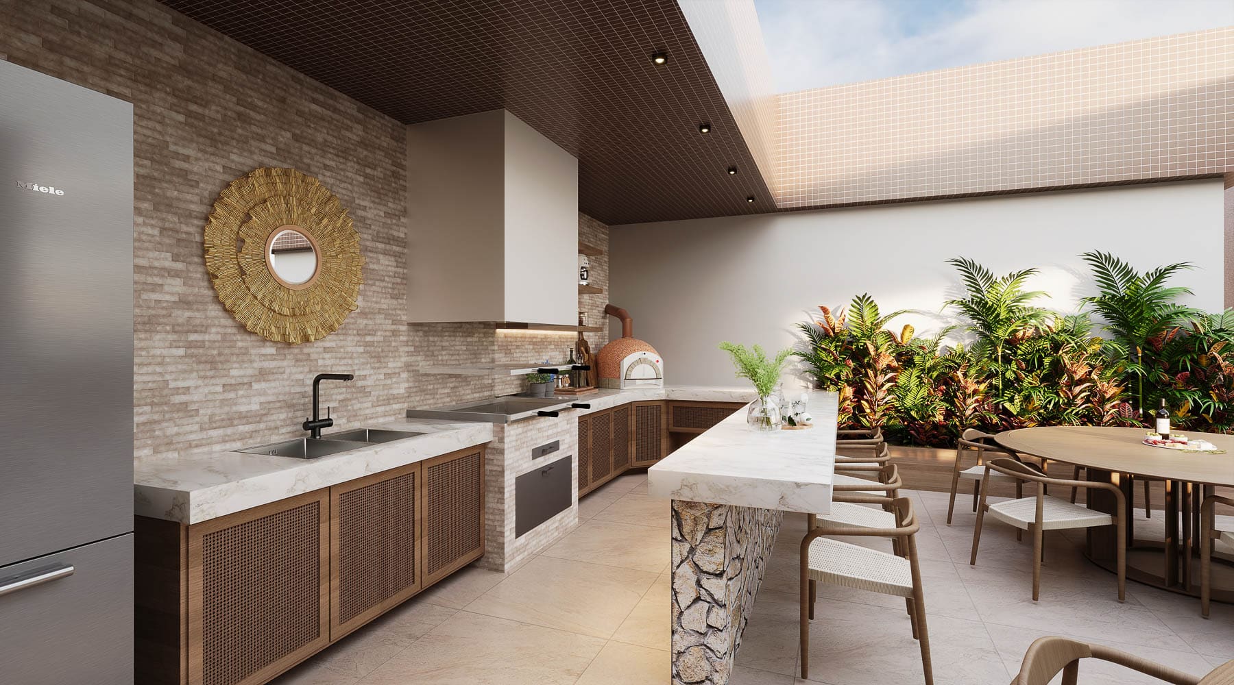 Lazer - Apartamento na Planta em Ubatuba - Kadosh Residence localizado na Praia Grande-11