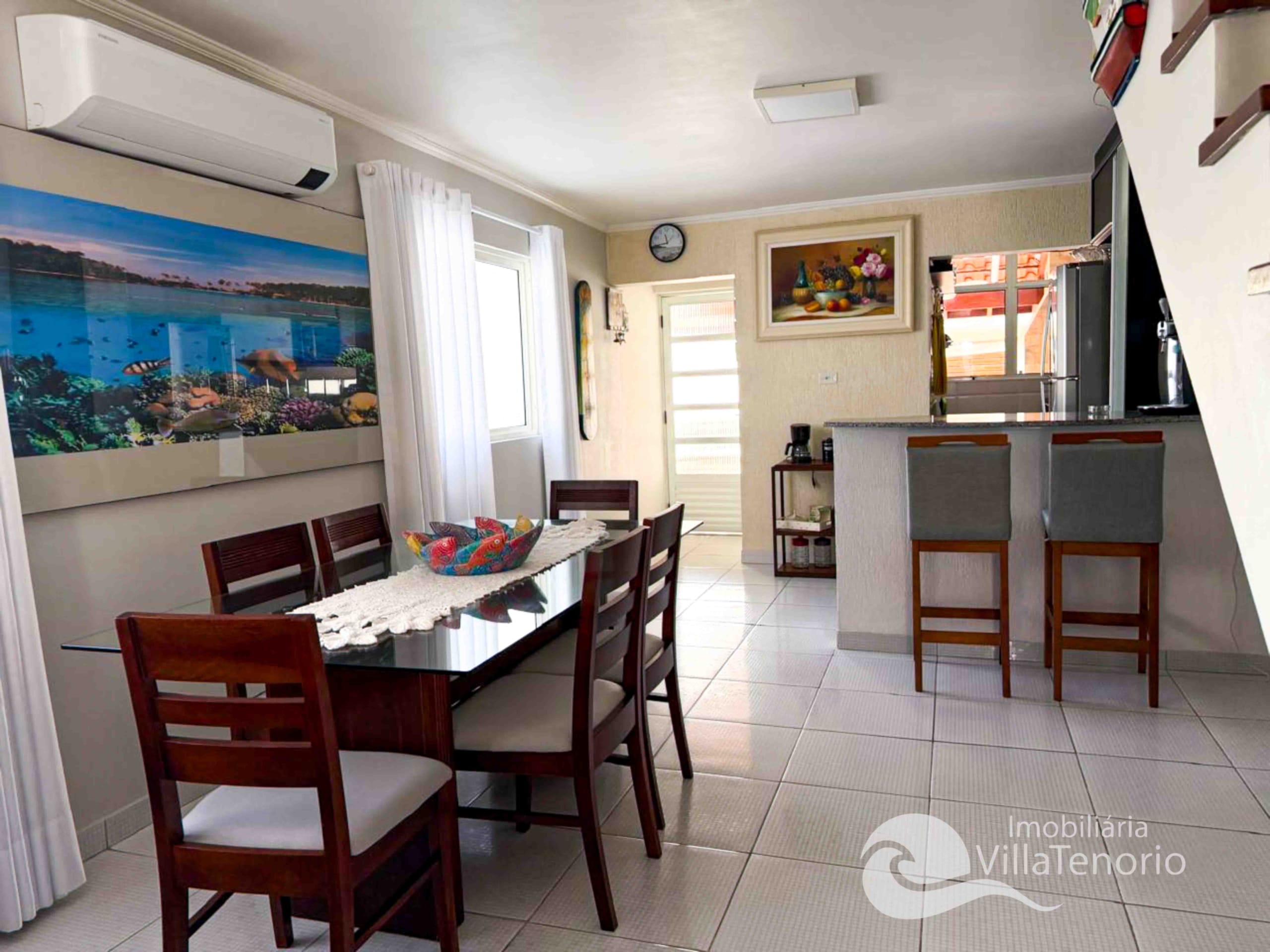 SOBRADO EM CONDOMINIO FECHADO 50M DA PRAIA GRANDE 3DORMITÓRIOS INVESTIMENTO IMOBILIÁRIO VILLA TENOÓRIO UBATUBA LITORAL NORTE DE UBATUBA -18