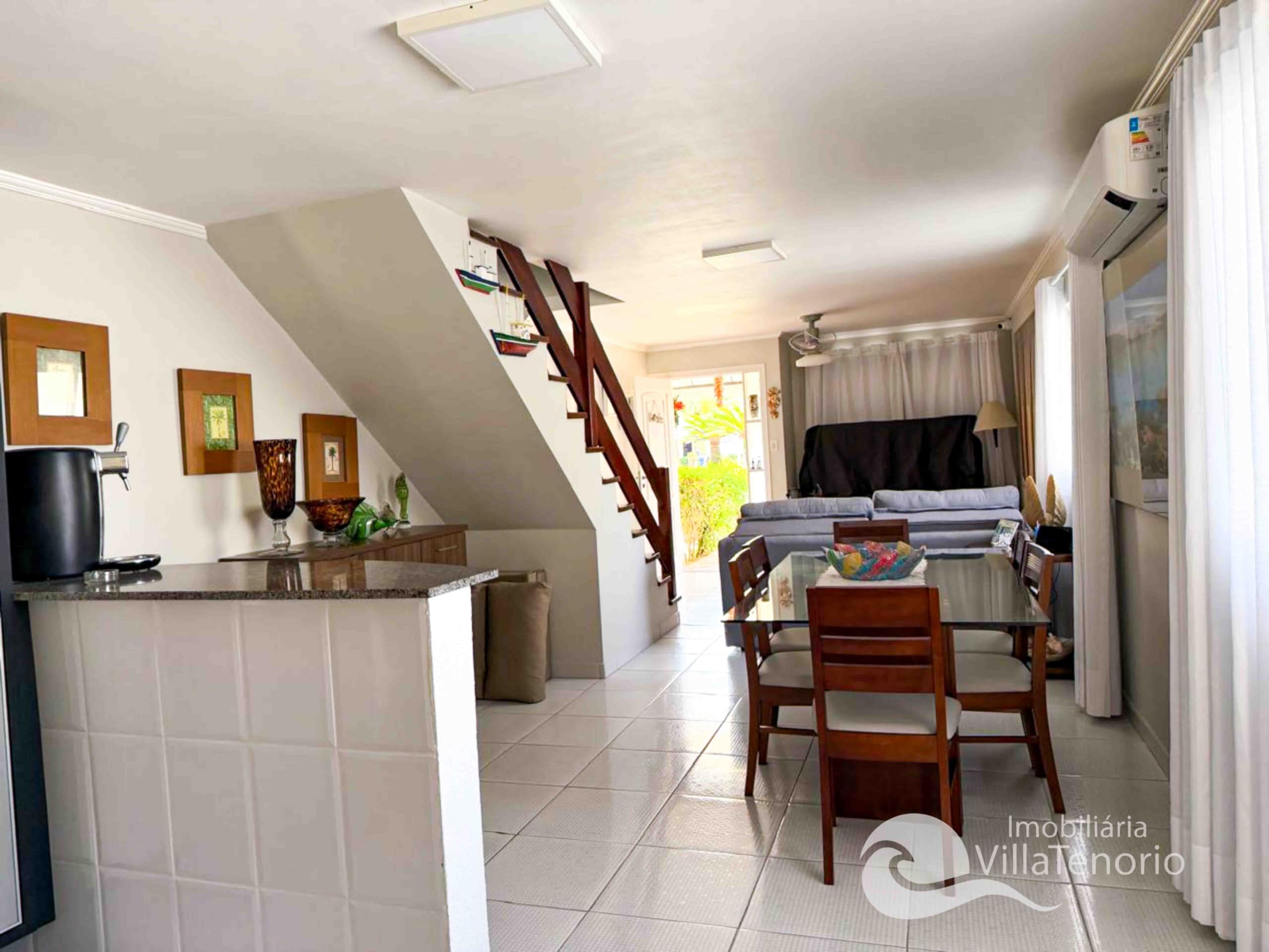 SOBRADO EM CONDOMINIO FECHADO 50M DA PRAIA GRANDE 3DORMITÓRIOS INVESTIMENTO IMOBILIÁRIO VILLA TENOÓRIO UBATUBA LITORAL NORTE DE UBATUBA -20