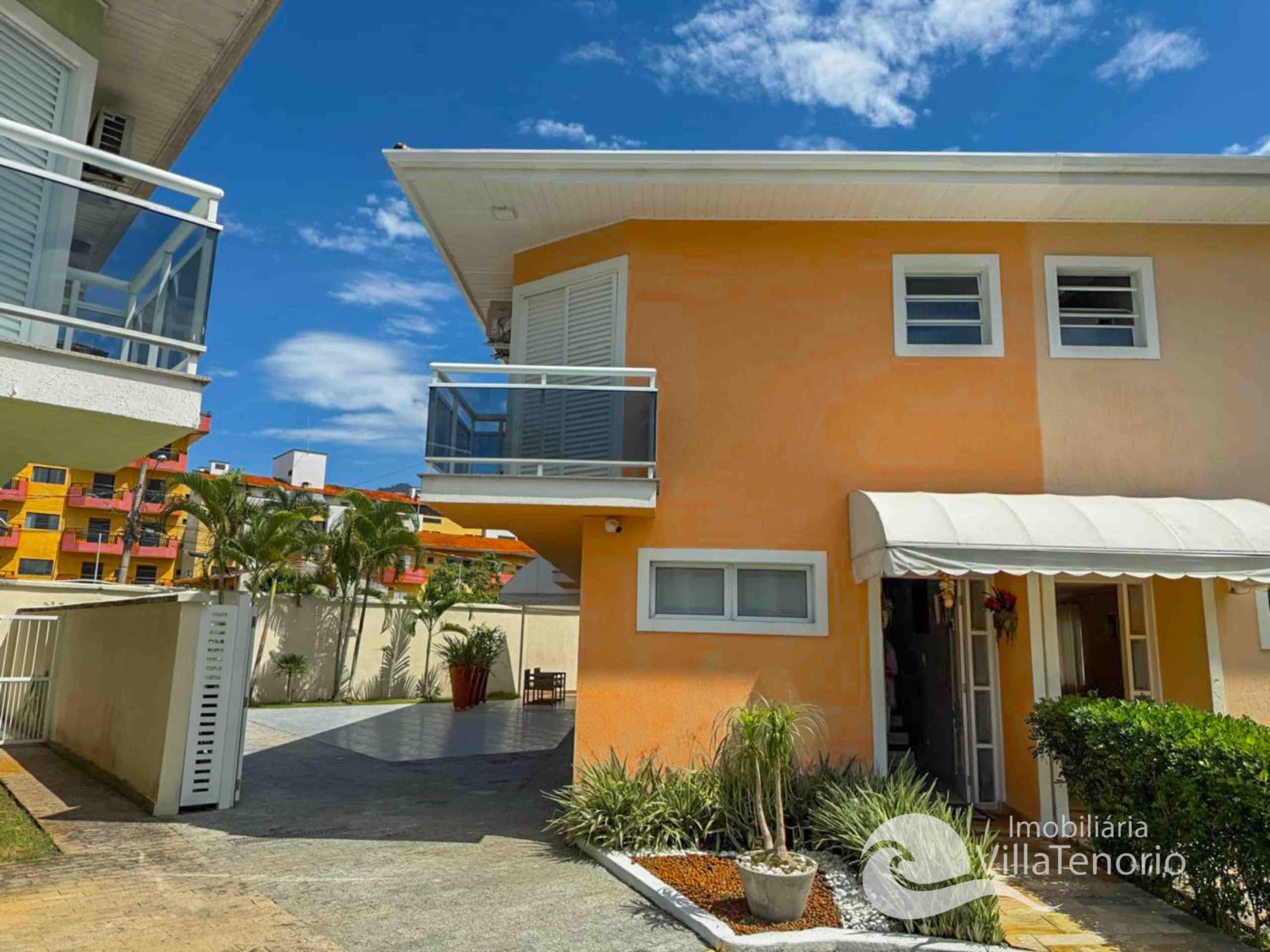 SOBRADO EM CONDOMINIO FECHADO 50M DA PRAIA GRANDE 3DORMITÓRIOS INVESTIMENTO IMOBILIÁRIO VILLA TENOÓRIO UBATUBA LITORAL NORTE DE UBATUBA -4