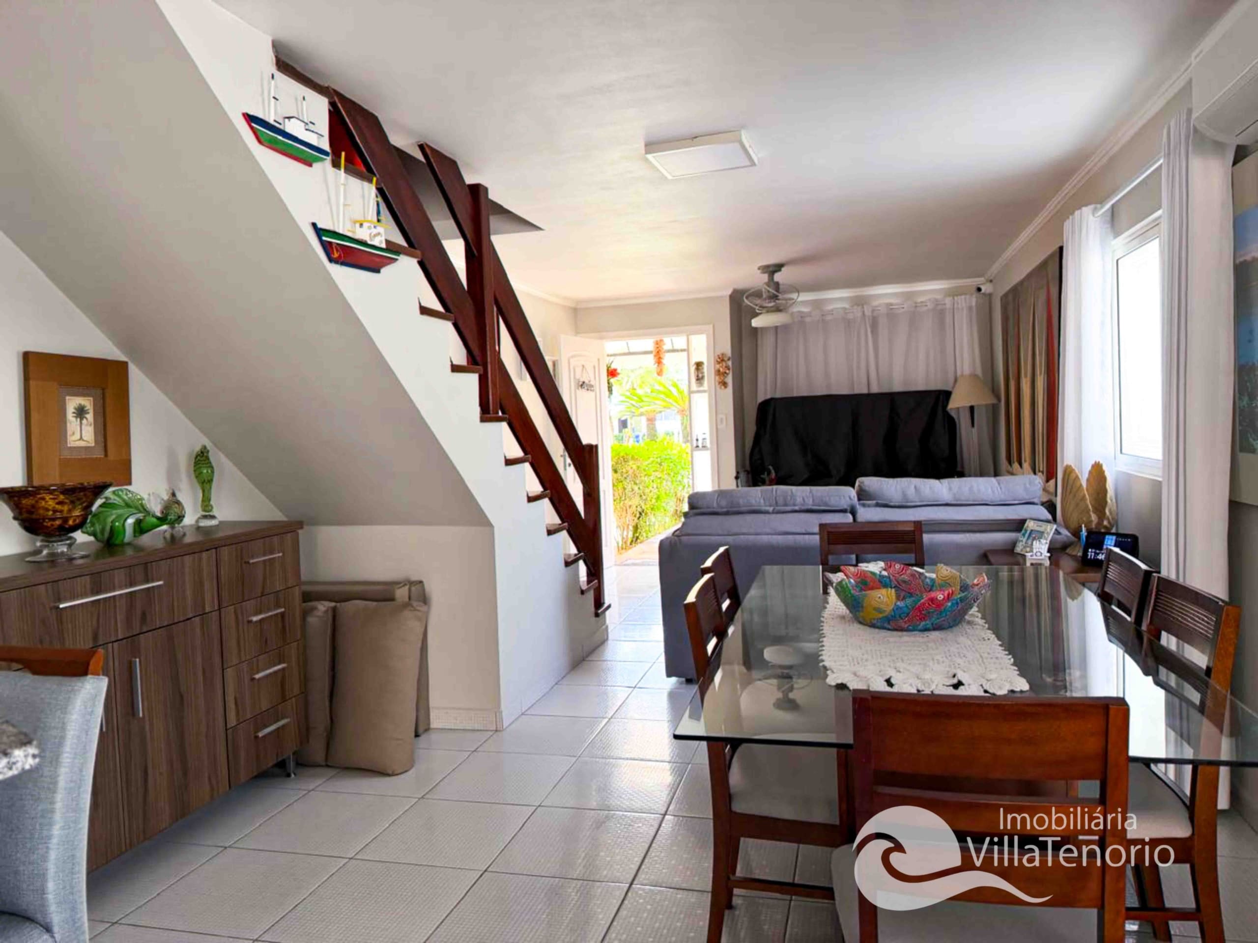 SOBRADO EM CONDOMINIO FECHADO 50M DA PRAIA GRANDE 3DORMITÓRIOS INVESTIMENTO IMOBILIÁRIO VILLA TENOÓRIO UBATUBA LITORAL NORTE DE UBATUBA -5