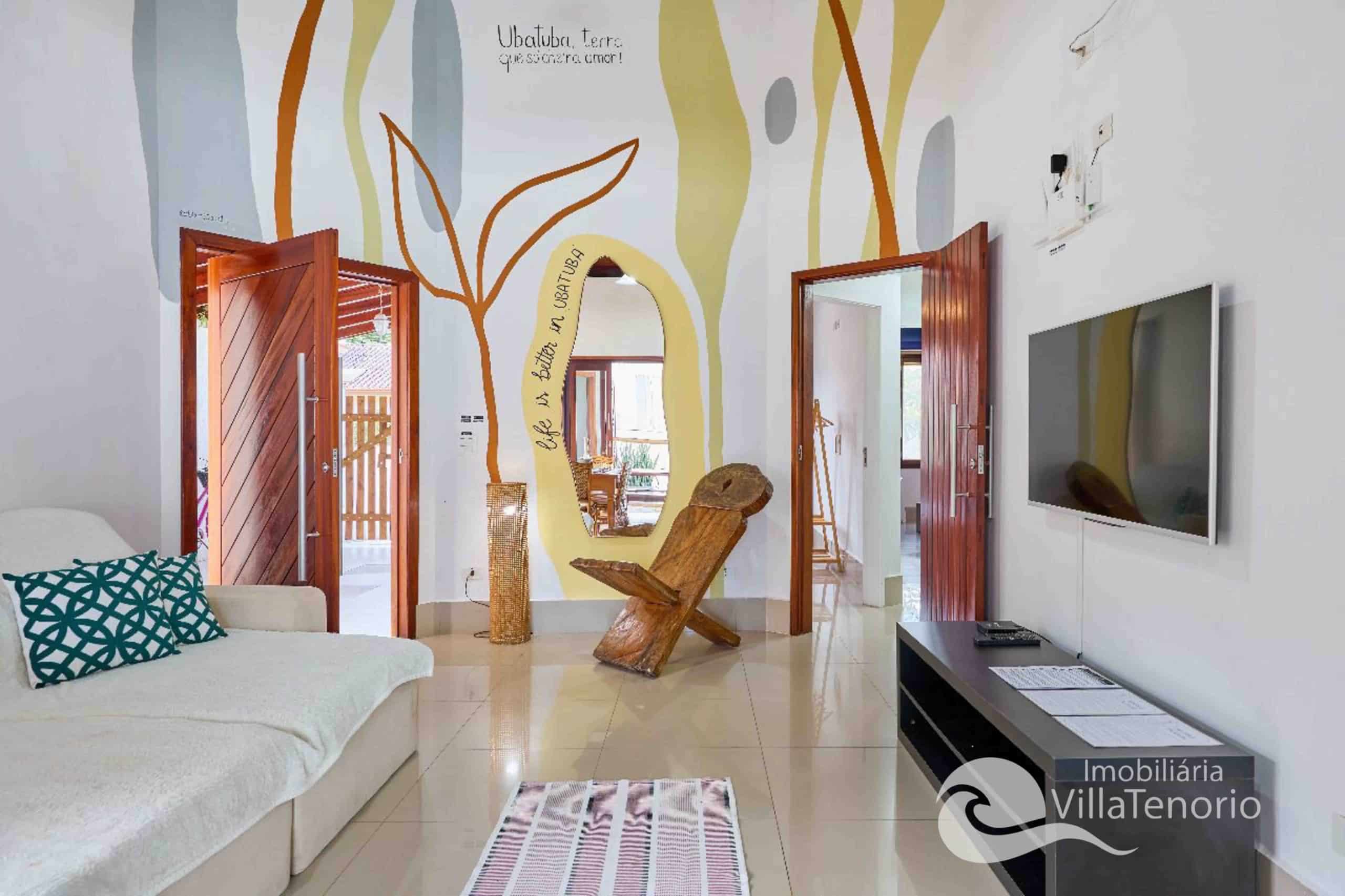 casa em condominio fechado em ubatuba litoral norte de são paulo imobiliária villa tenório casa a venda-34