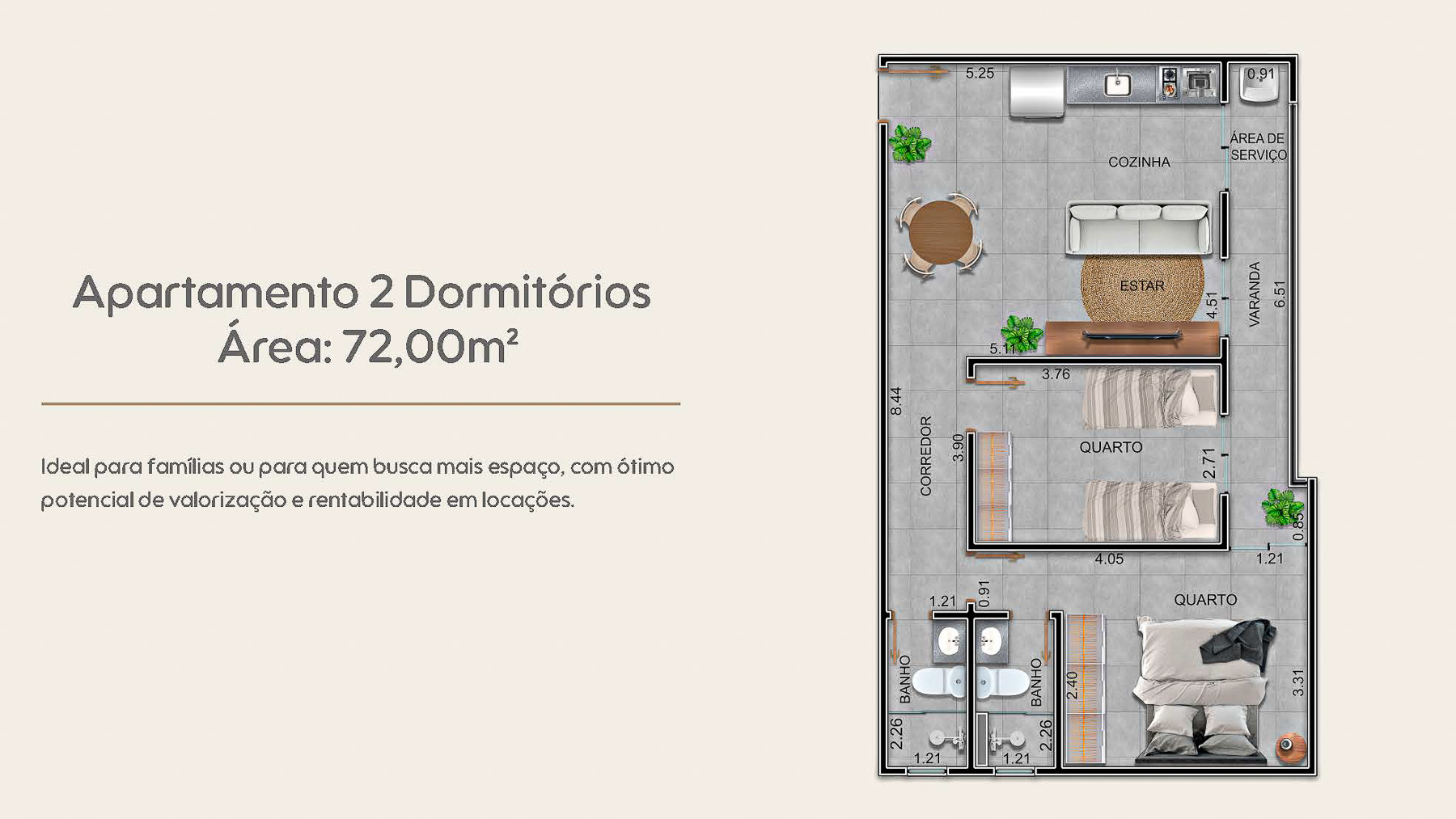 Apartamento na Planta Arena localizado no Perequê Açu em Ubatuba - Studios e Apartamentos-13