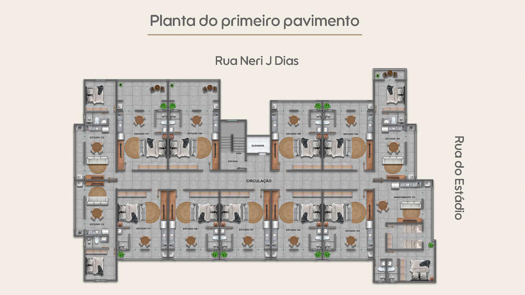 Apartamento na Planta Arena localizado no Perequê Açu em Ubatuba - Studios e Apartamentos-14
