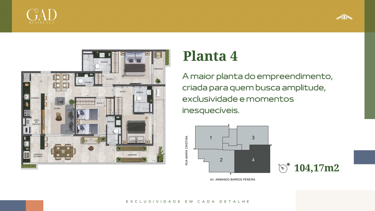 Gad Residence - apartamentos na planta em Ubatuba - Praia do Tenório - alto padrão - Imobiliária Villa Tenório-12