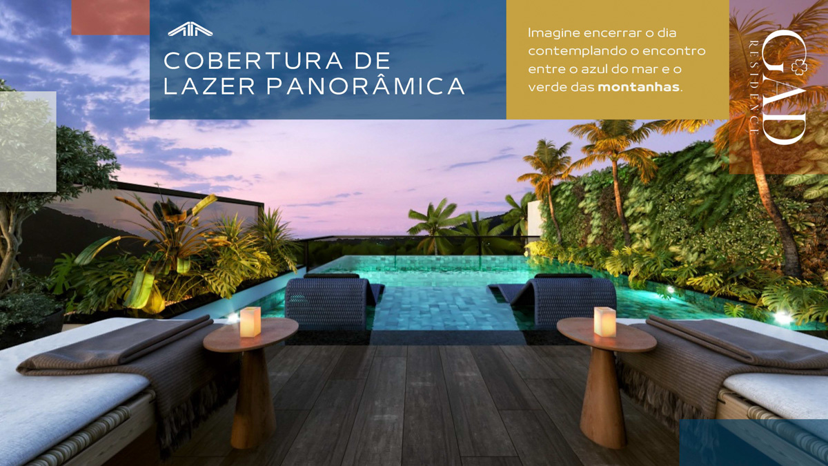 Gad Residence - apartamentos na planta em Ubatuba - Praia do Tenório - alto padrão - Imobiliária Villa Tenório-14