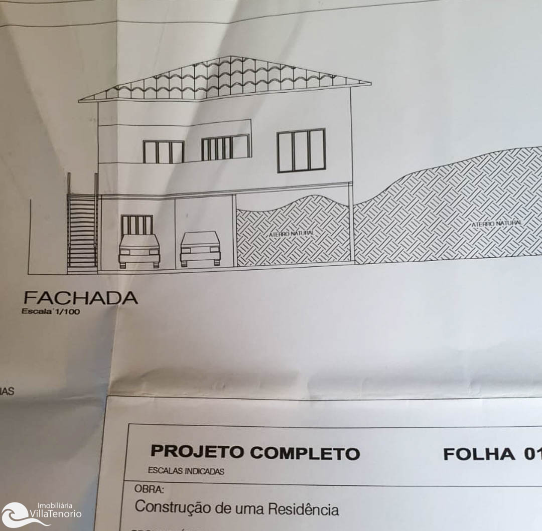 Terreno 1.200 m2 vista mar a venda na praia da Enseada em Ubatuba - Projeto aprovado-10