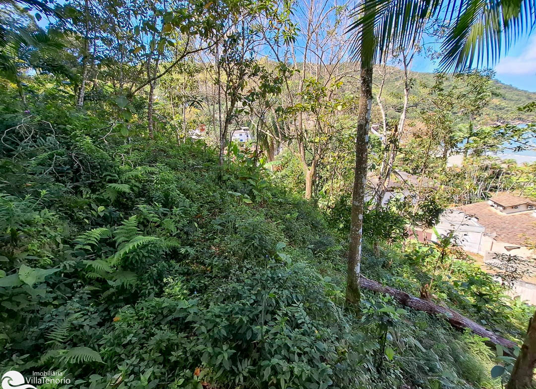 Terreno 1.200 m2 vista mar a venda na praia da Enseada em Ubatuba - Projeto aprovado-4