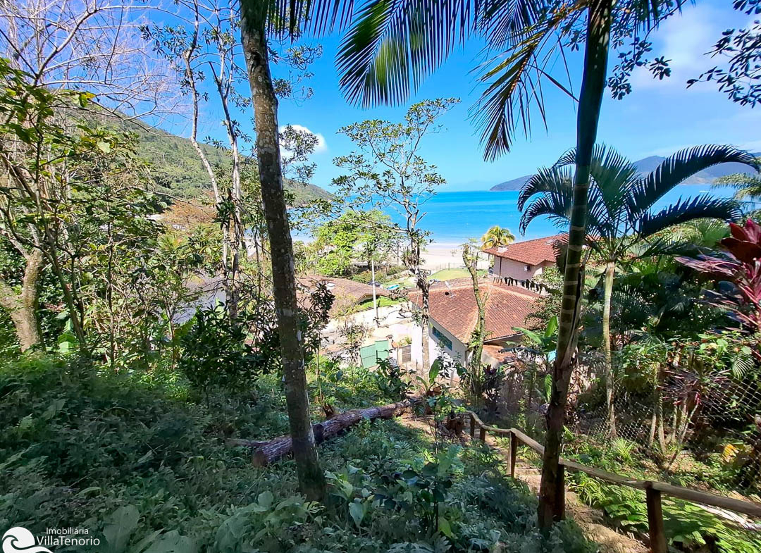 Terreno 1.200 m2 vista mar a venda na praia da Enseada em Ubatuba - Projeto aprovado-6