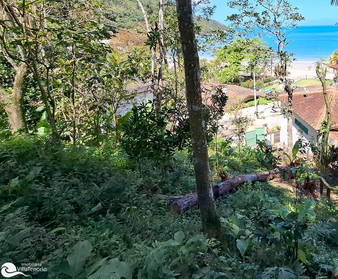 Terreno 1.200 m2 vista mar a venda na praia da Enseada em Ubatuba - Projeto aprovado-7